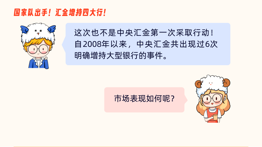 中央汇金增持四大行，传递了什么信号