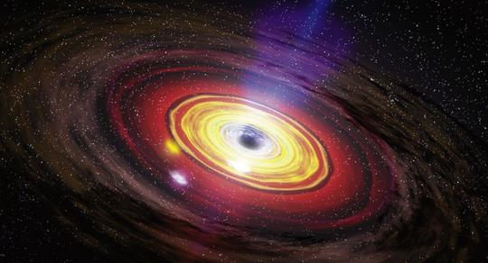 天文学家在银河系发现巨型黑洞 质量接近太阳33倍