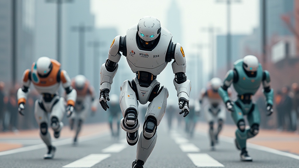 机器人马拉松:人类的想象力在奔跑