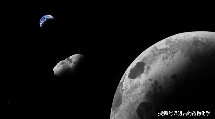 天问二号探测器拍回地月影像图